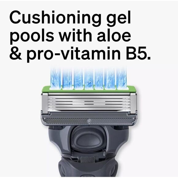 Schick Hydro Ultra Sensitive 3 Blades‎ Razor Handle 4 Refill Cartridge - Picture 6 of 9